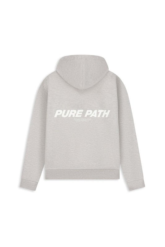 Logo Hoodie Sweater Taupe-Pure Path-Mansion Clothing