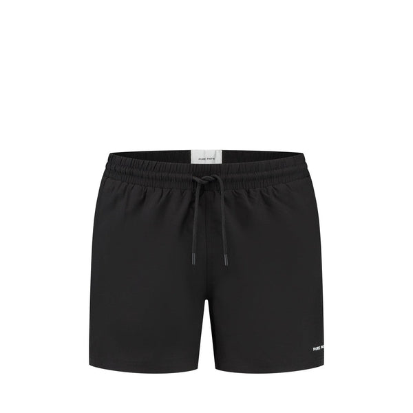 Logo Swim Shorts - Black