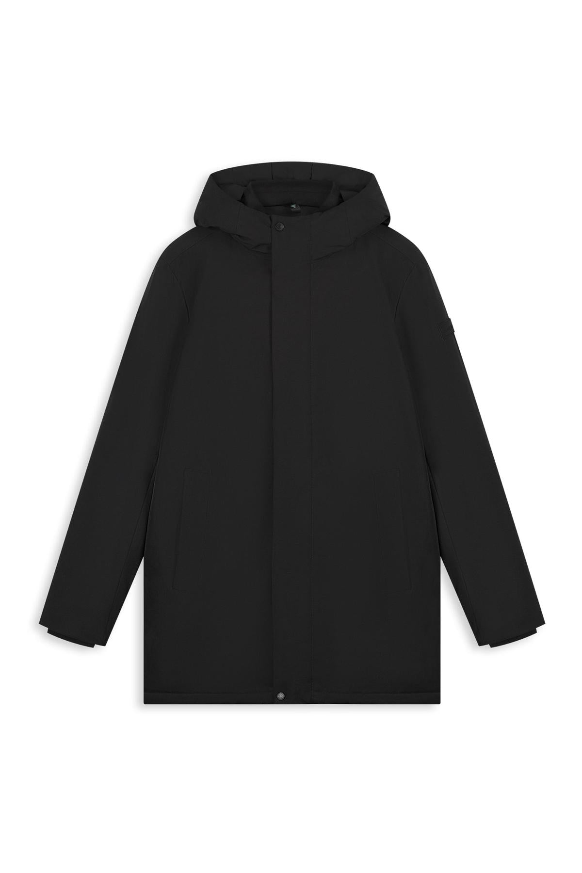 Long Parka Jacket Black-Pure Path-Mansion Clothing