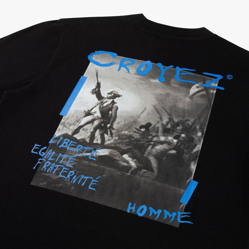 Louvre T-shirt Vintage Black-CROYEZ-Mansion Clothing