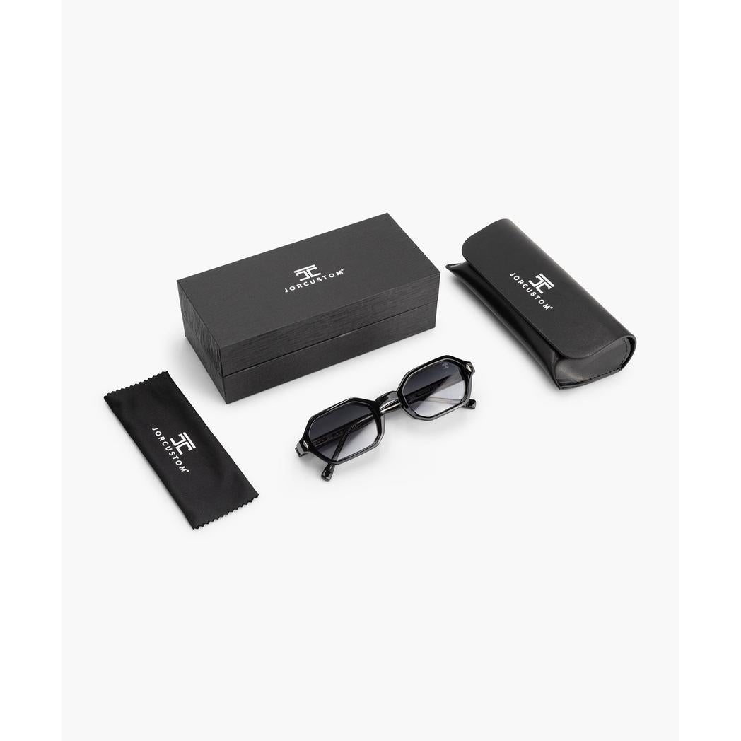 Luca Sunglasses Black-JORCUSTOM-Mansion Clothing