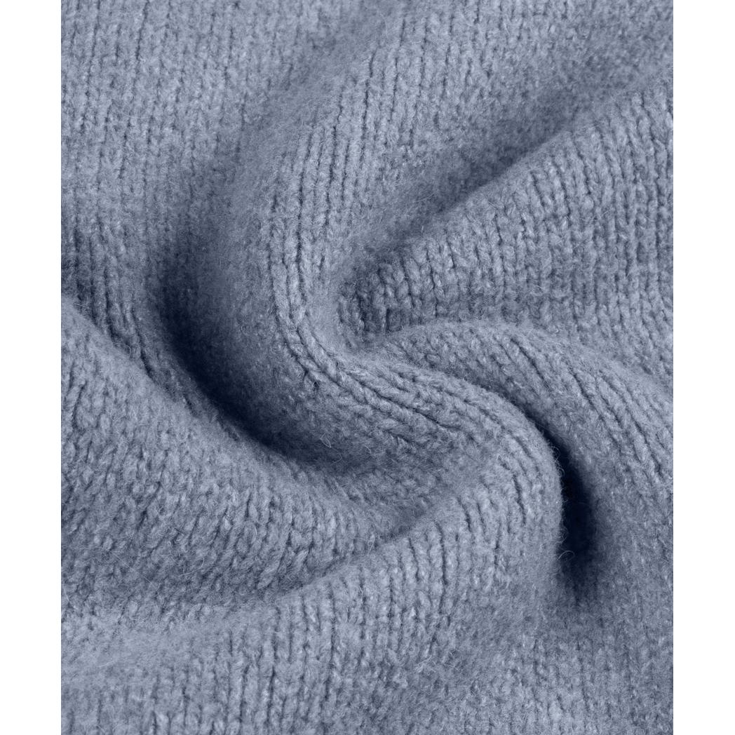 M-FW25-KNITSWEAT-PENNED Blue-Jorcustom-Mansion Clothing
