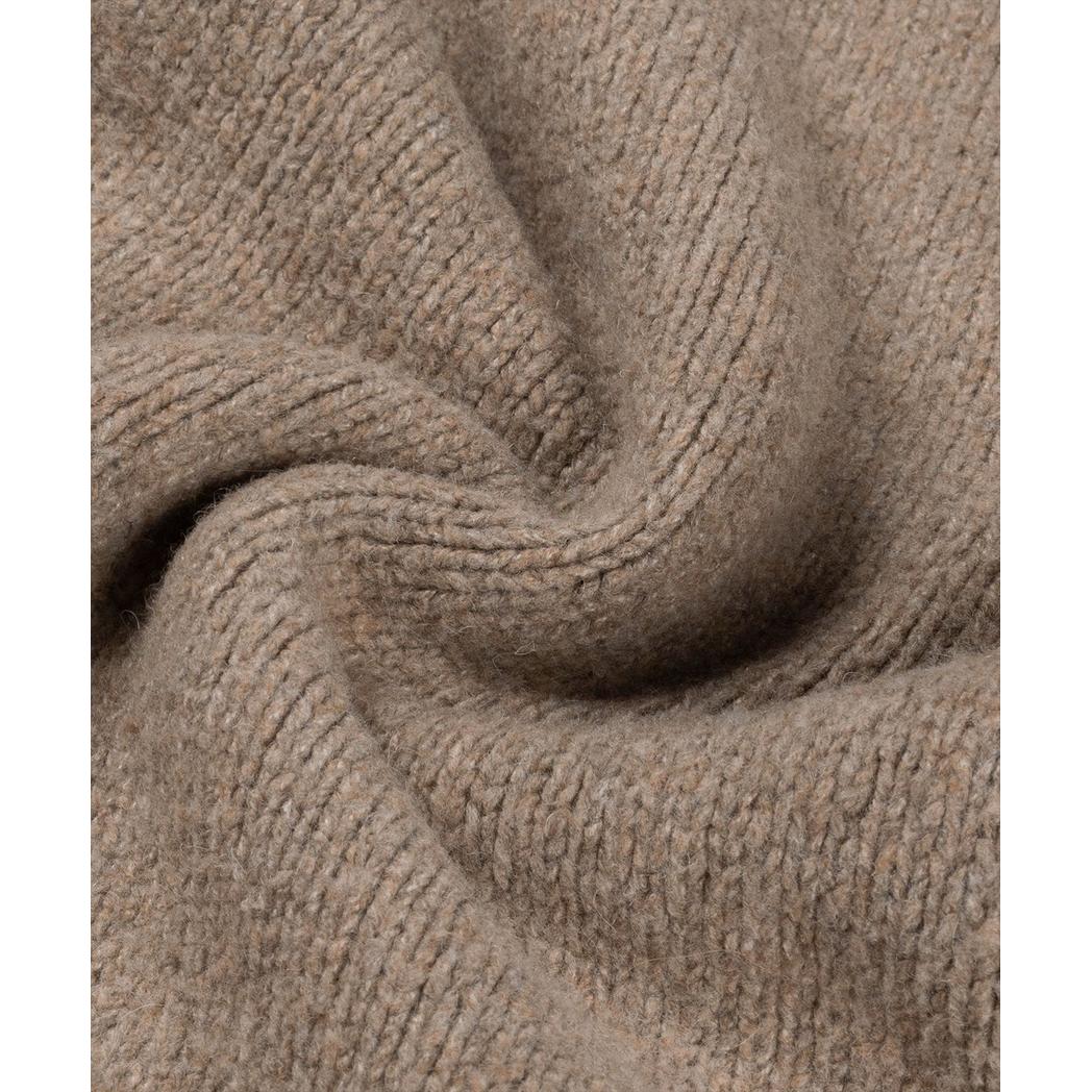 M-FW25-KNITWEAR-SPLITTED Brown-Jorcustom-Mansion Clothing