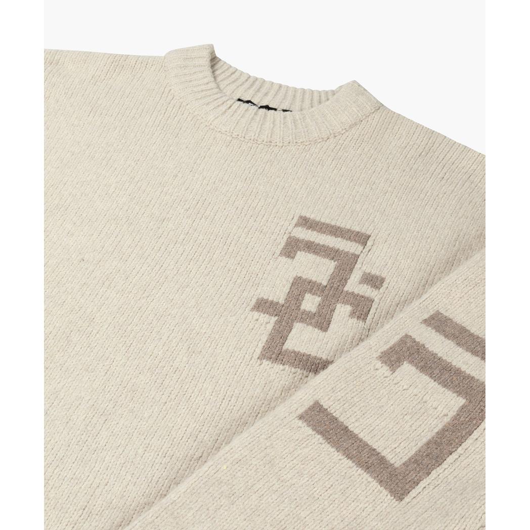 M-FW25-KNITWEAR-SPLITTED Sand-Jorcustom-Mansion Clothing