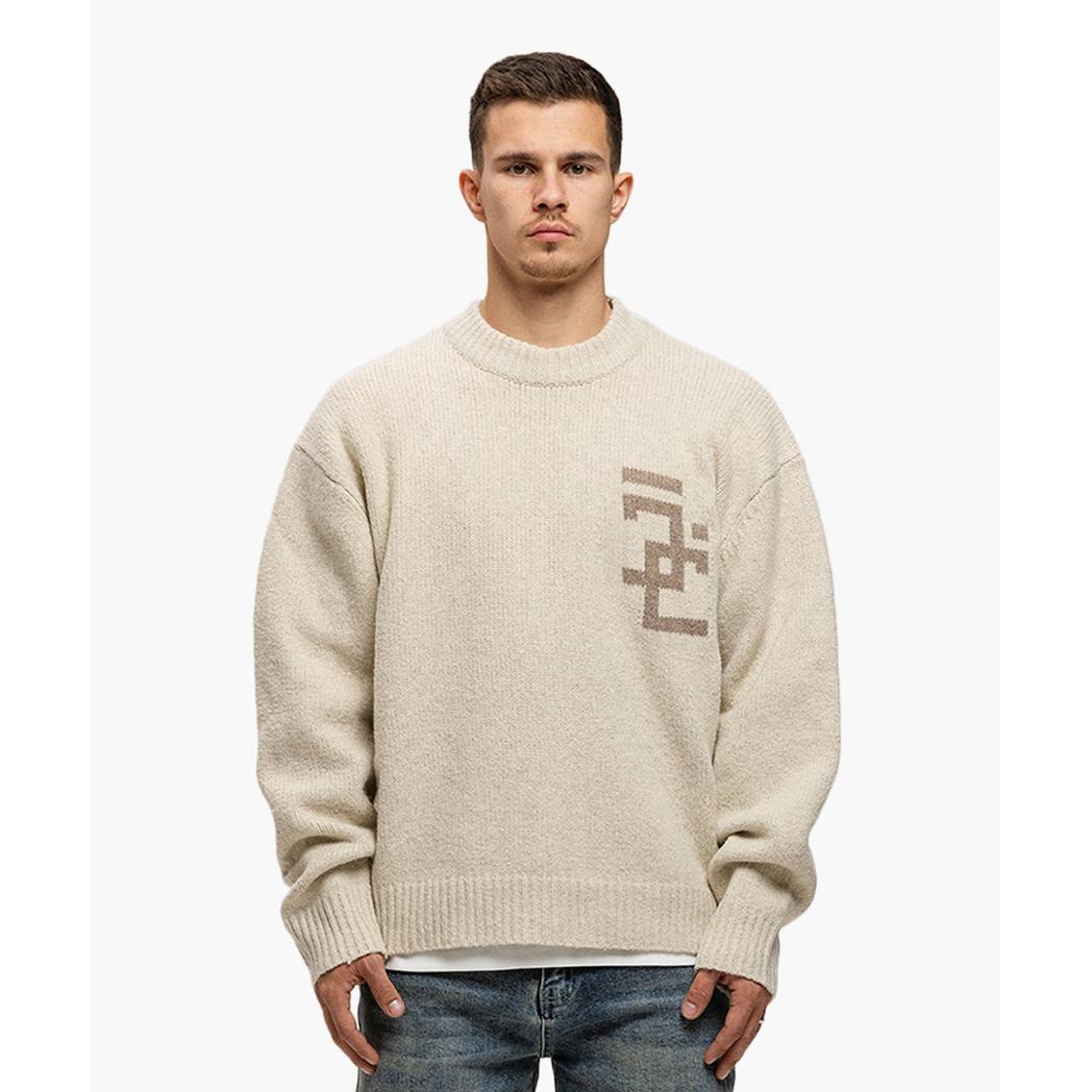 M-FW25-KNITWEAR-SPLITTED Sand-Jorcustom-Mansion Clothing