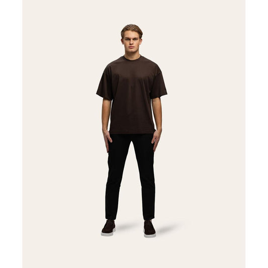 M-SS25-LFT Brown-Tria D'oro-Mansion Clothing