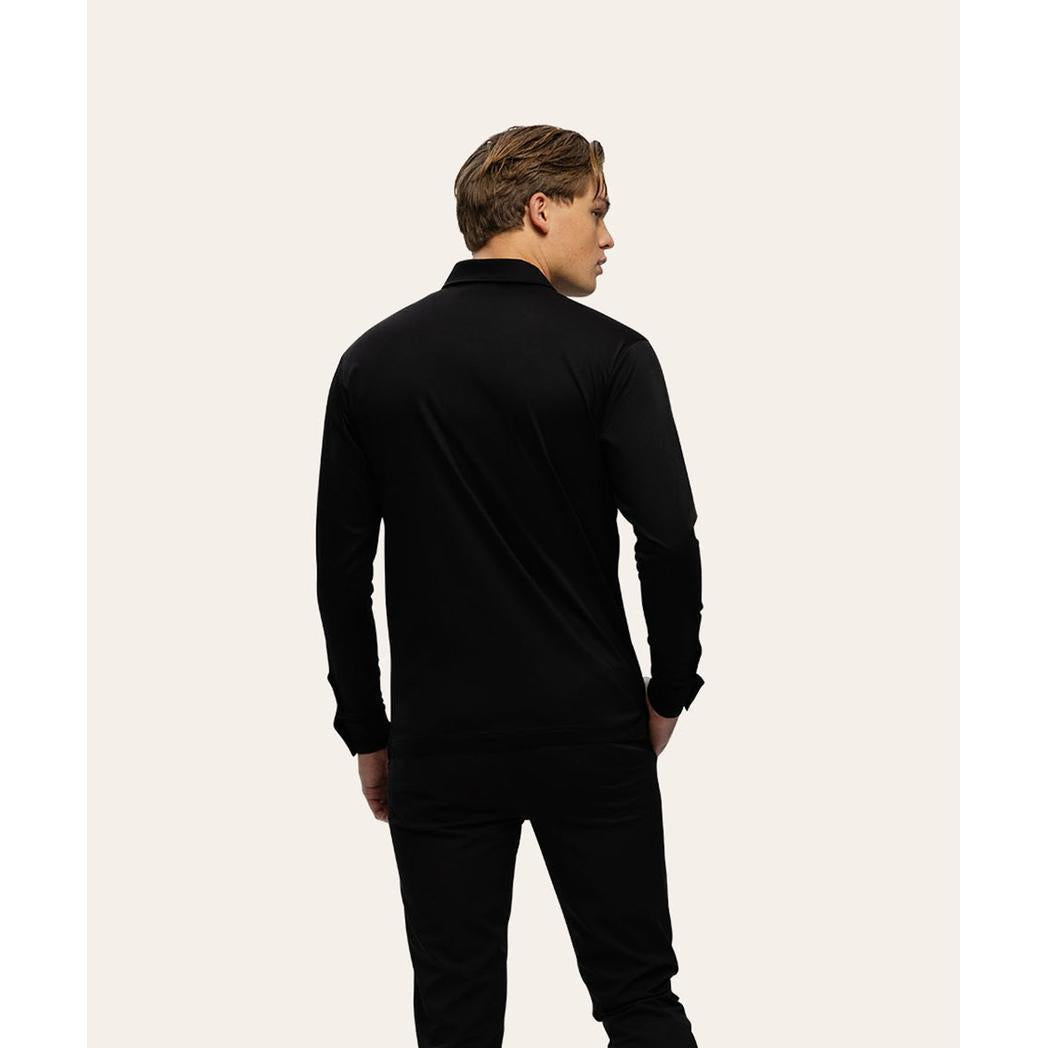 M-SS25-LSP Black-Tria D'oro-Mansion Clothing