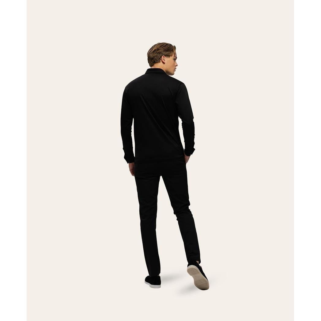 M-SS25-LSP Black-Tria D'oro-Mansion Clothing