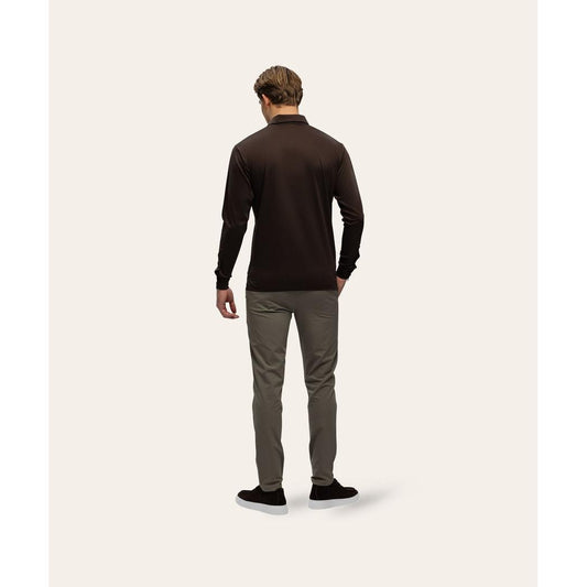 M-SS25-LSP Brown-Tria D'oro-Mansion Clothing