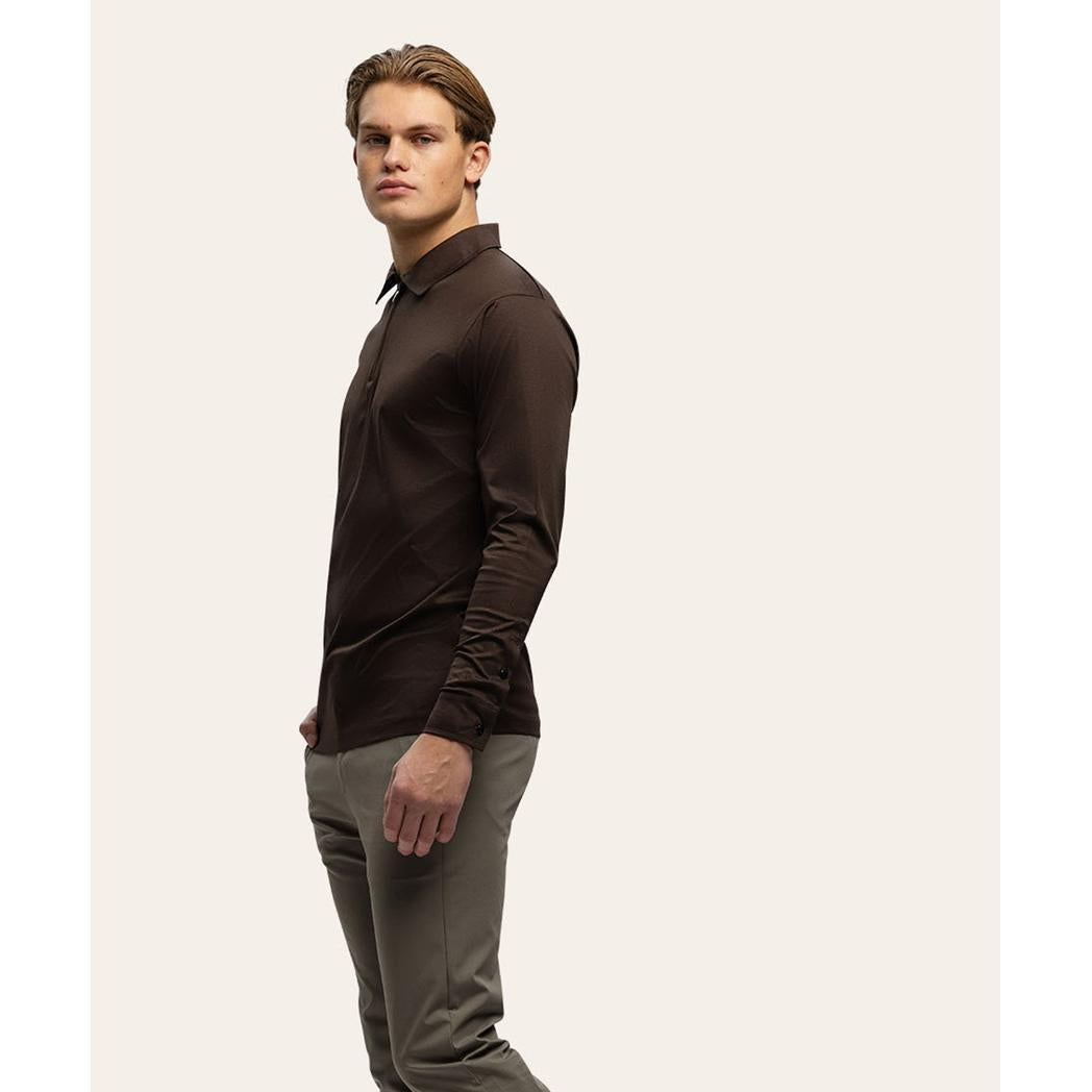 M-SS25-LSP Brown-Tria D'oro-Mansion Clothing