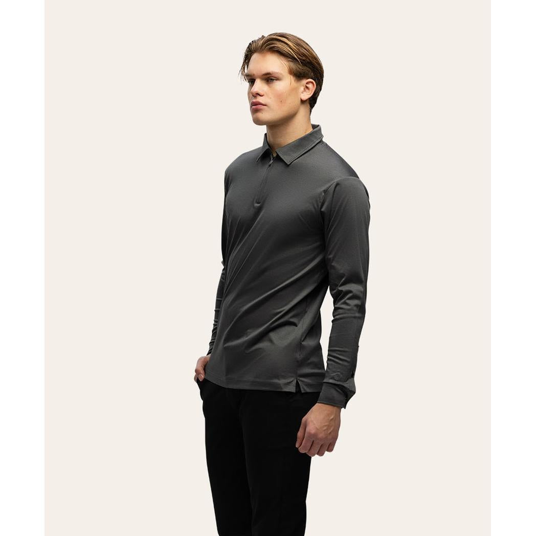 M-SS25-LSP Dark Grey-Tria D'oro-Mansion Clothing