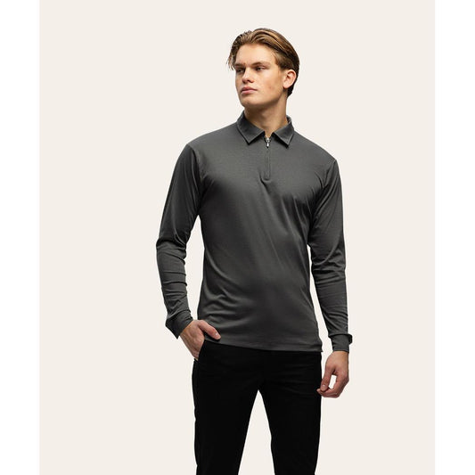 M-SS25-LSP Dark Grey-Tria D'oro-Mansion Clothing