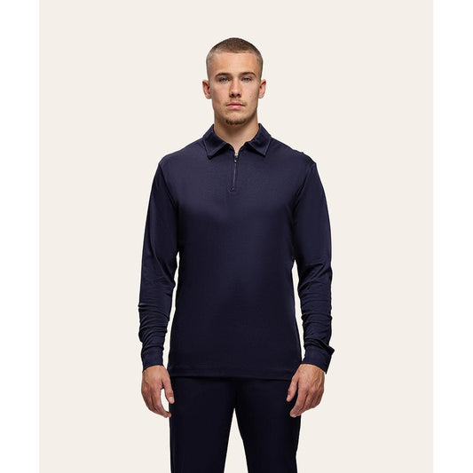 M-SS25-LSP Navy-Tria D'oro-Mansion Clothing