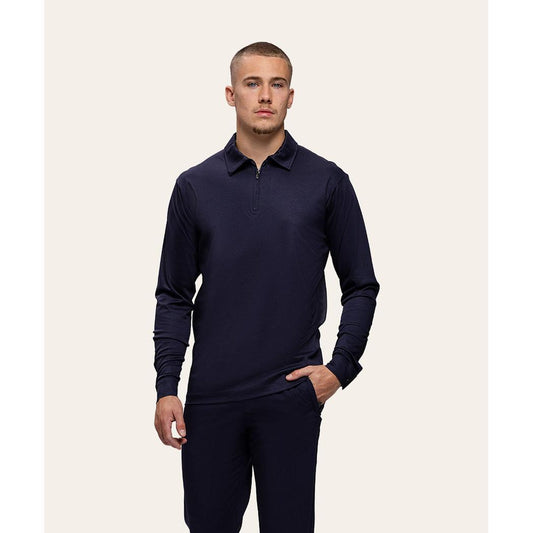 M-SS25-LSP Navy-Tria D'oro-Mansion Clothing