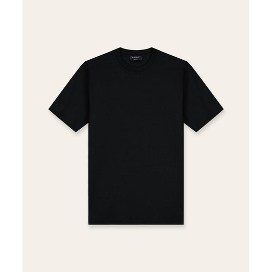 M-SS25-SFT Black-Tria D'oro-Mansion Clothing