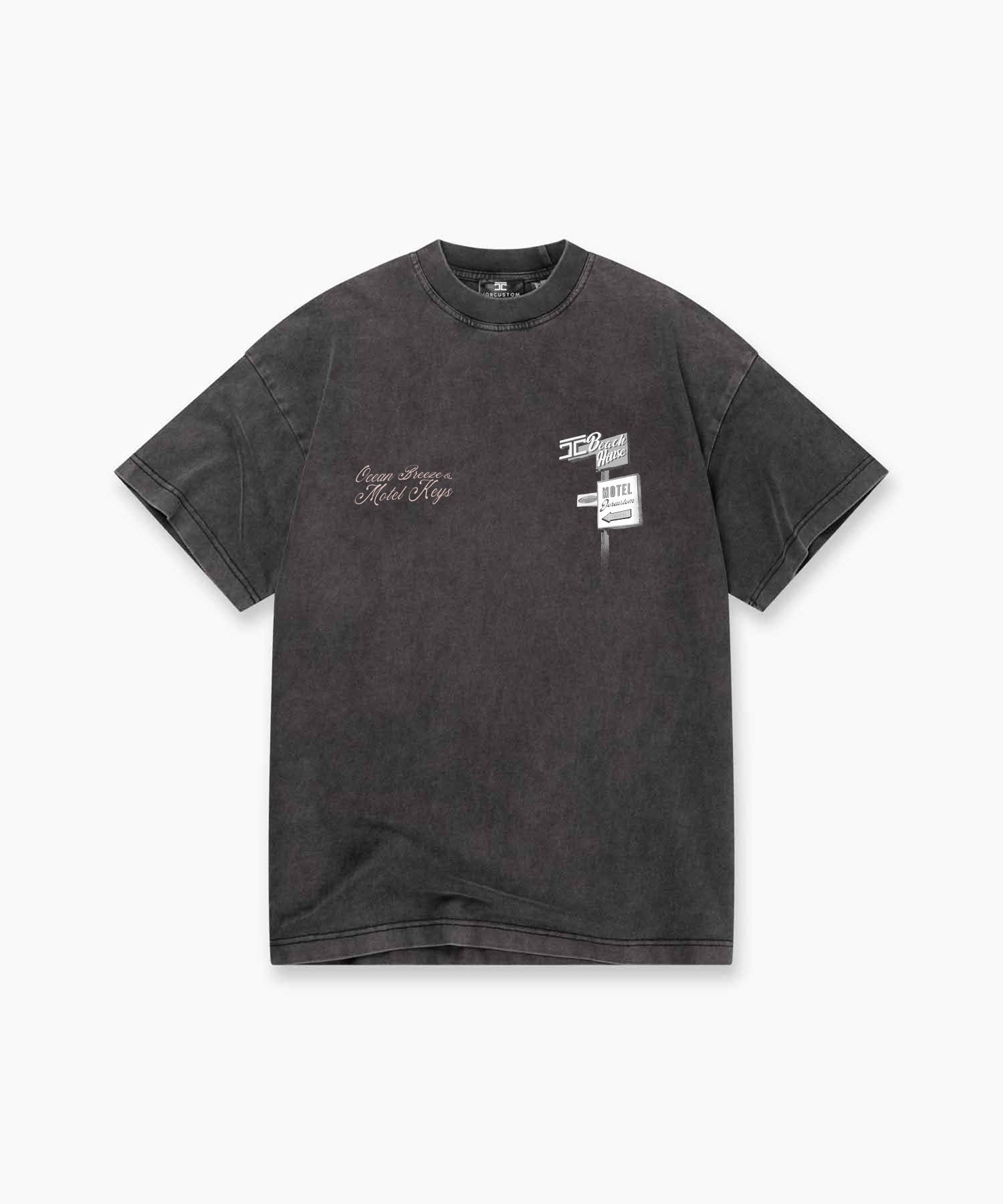 Motel loose fit t-shirt Acid Grey