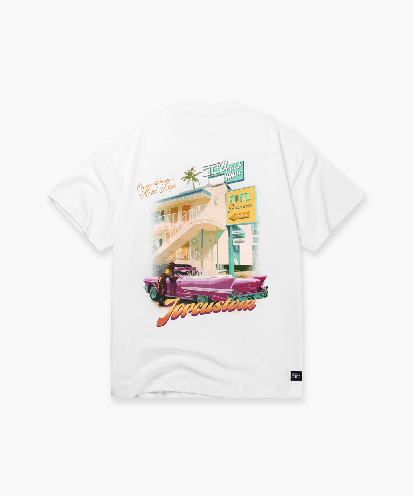 Motel loose fit t-shirt White