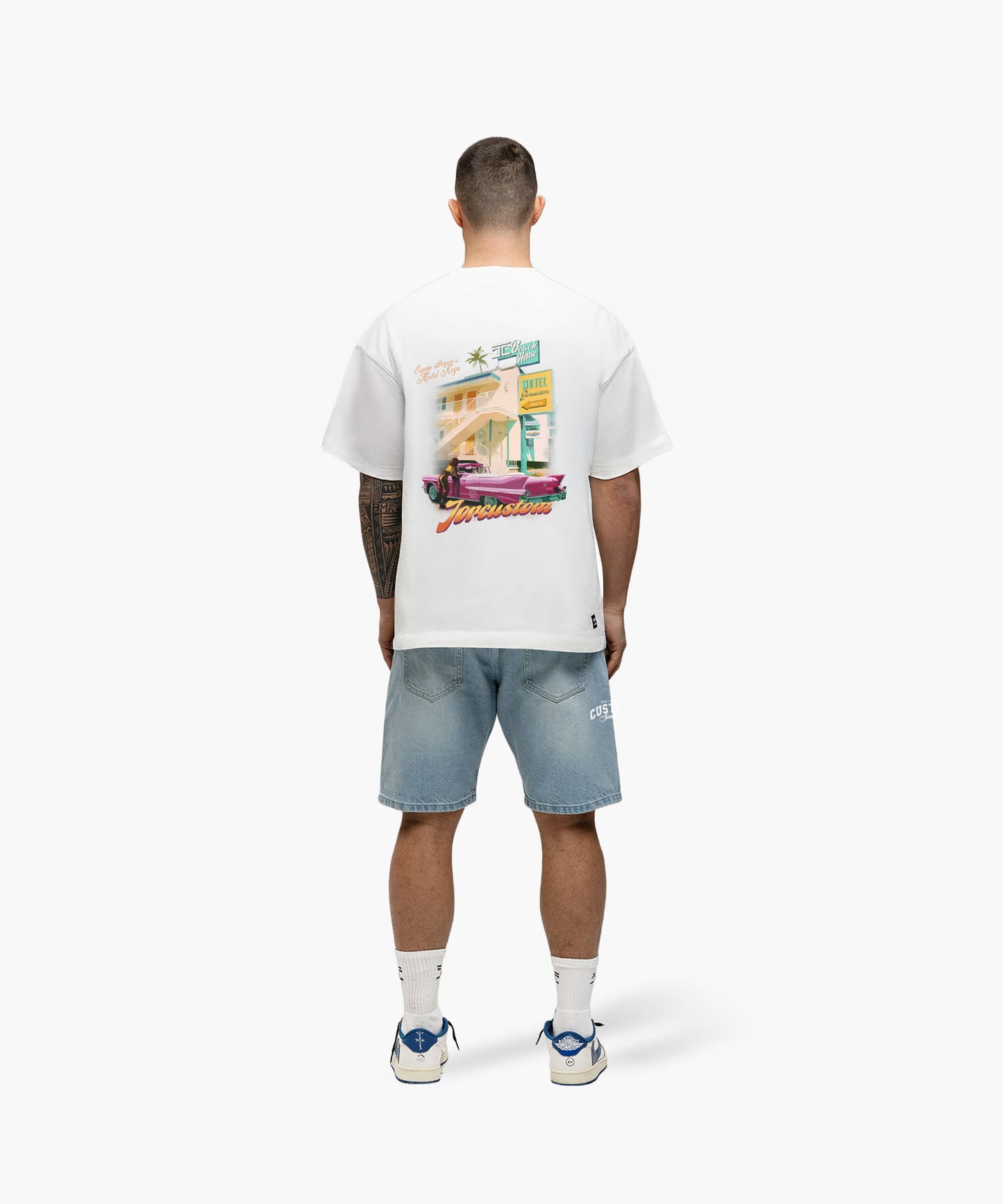 Motel loose fit t-shirt White