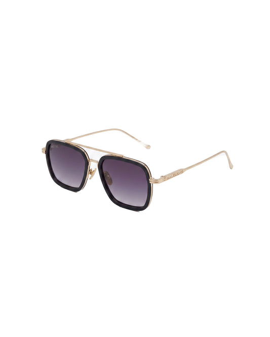 Men Rayon Sunglasses Gold