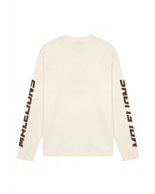 Motocross Longsleeve T-Shirt Off-White