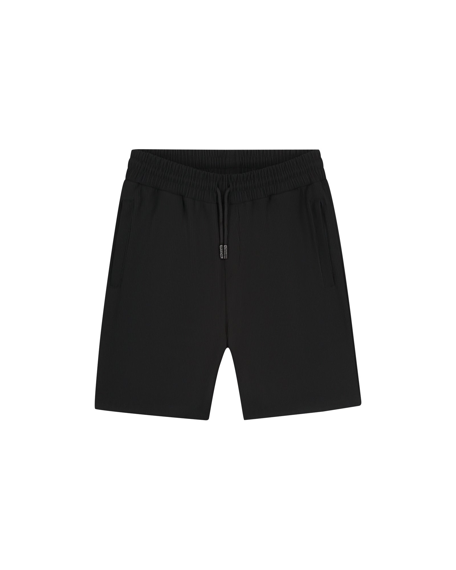 Ribbed Shorts Black