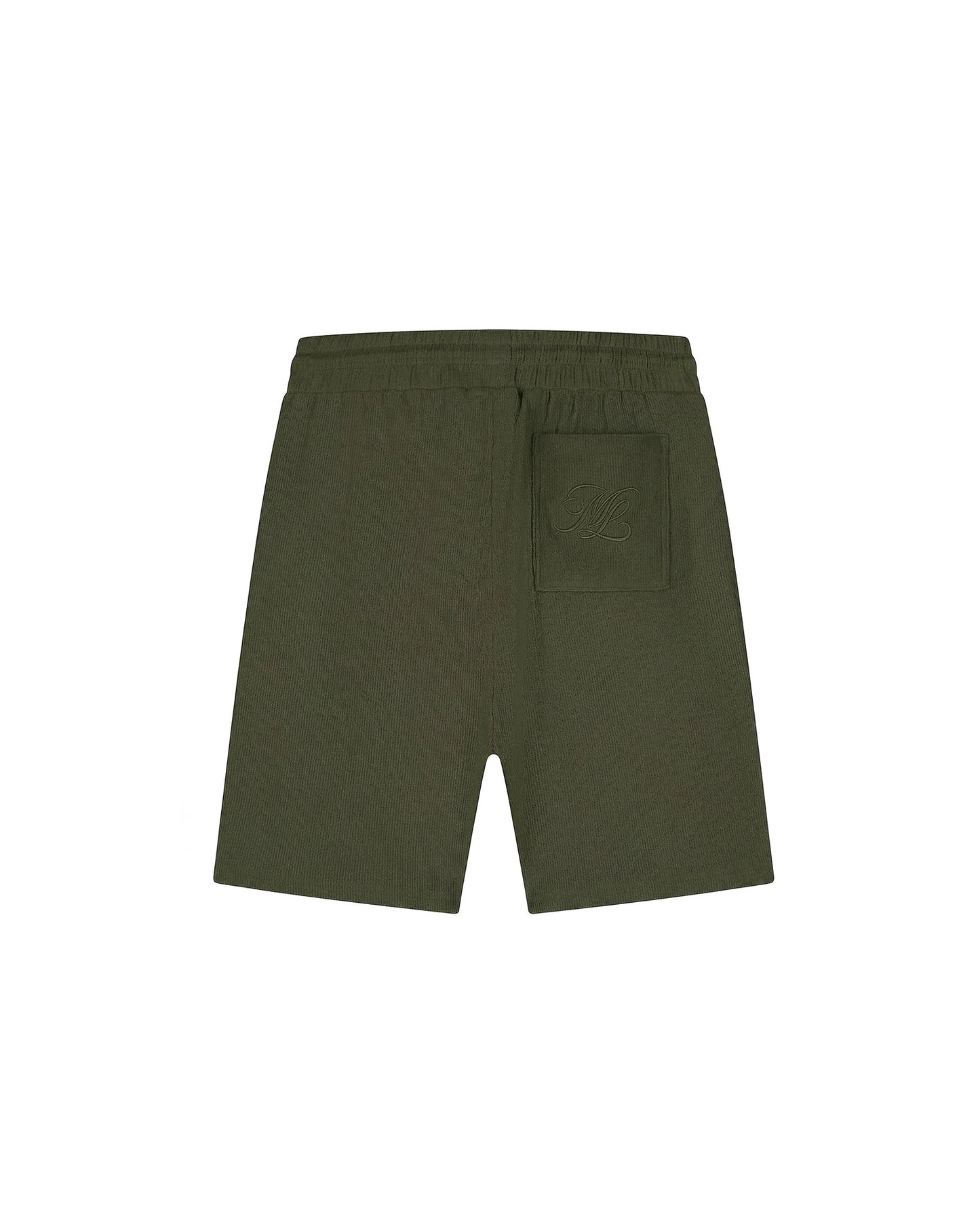 Emblem Seersucker Shorts Vintage Green