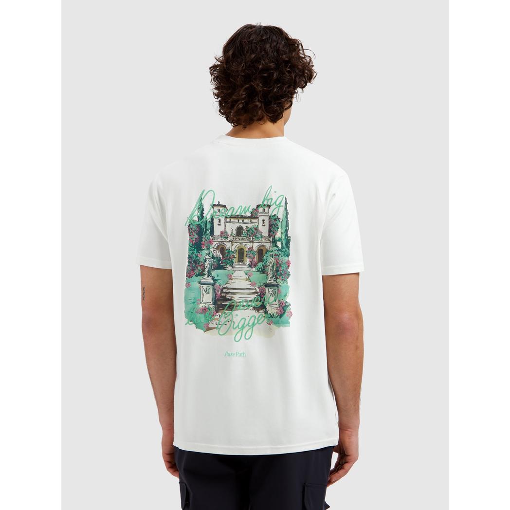 Mansion T-shirt Off White-Pure Path-Mansion Clothing
