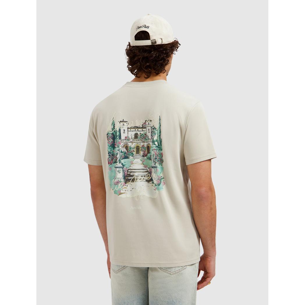 Mansion T-shirt Sand-Pure Path-Mansion Clothing