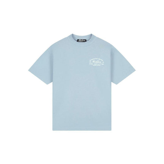 Marina T-Shirt Vista Blue-Malelions-Mansion Clothing