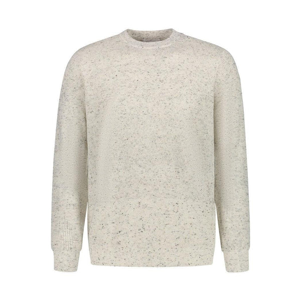 Melange Knit Sweater-Purewhite-Mansion Clothing