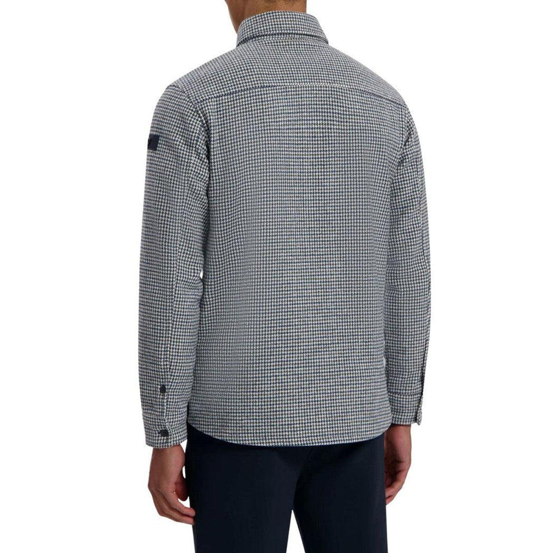 Modern Heritage Checked Overshirt-Purewhite-Mansion Clothing