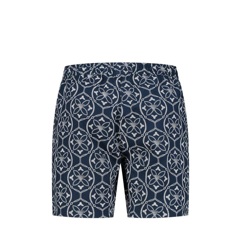 Monogram Shorts - Navy