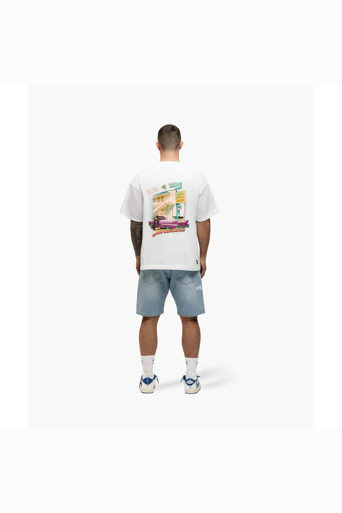 Motel loose fit t-shirt White