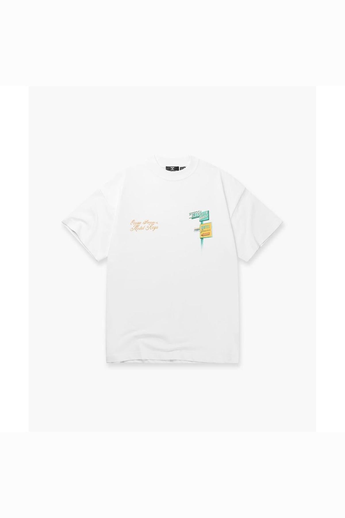 Motel loose fit t-shirt White
