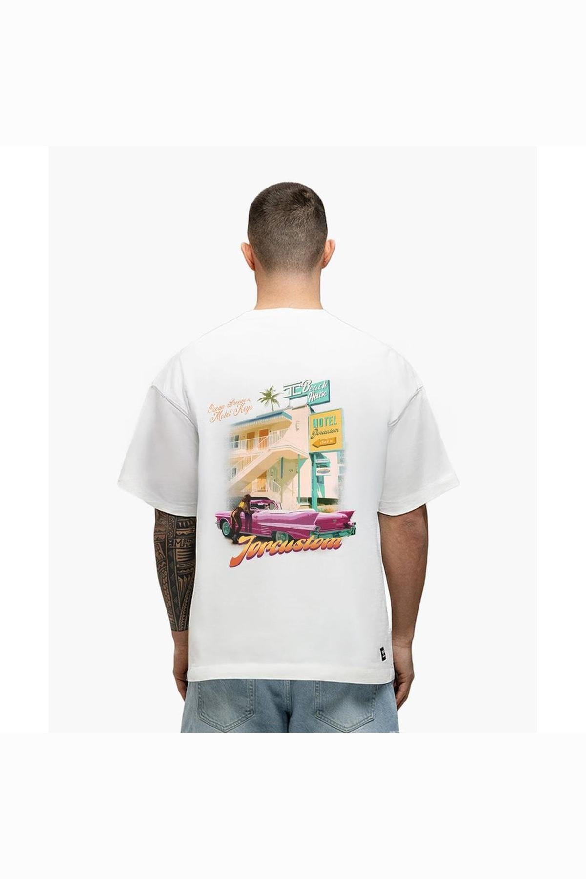 Motel loose fit t-shirt White