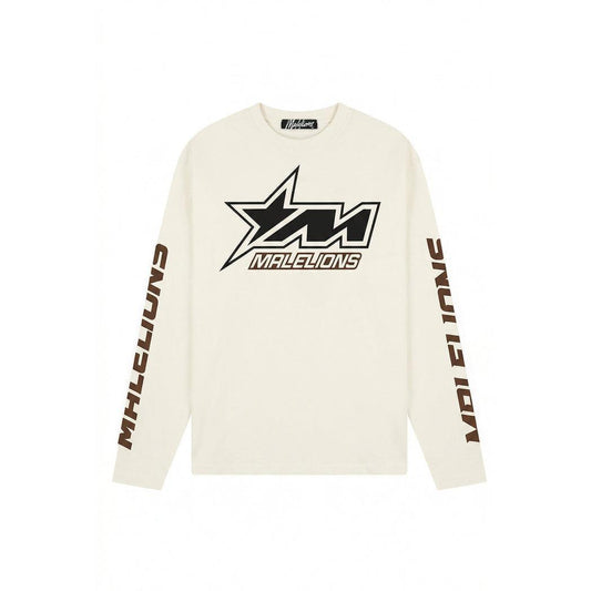 Motocross Longsleeve T-Shirt Off-White