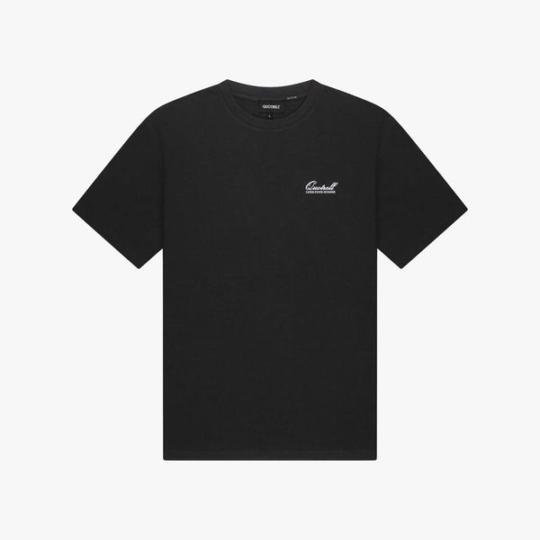 Musa T-shirt BLACK/WHITE-Quotrell-Mansion Clothing