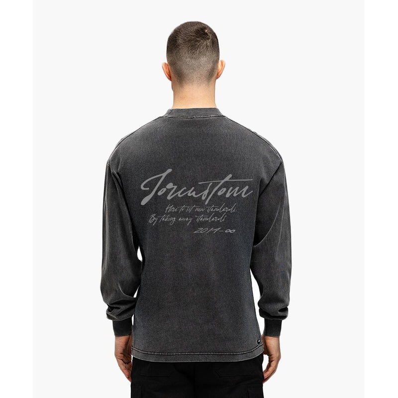 New Standards Longsleeve Tee Acid/Grey-Jorcustom-Mansion Clothing