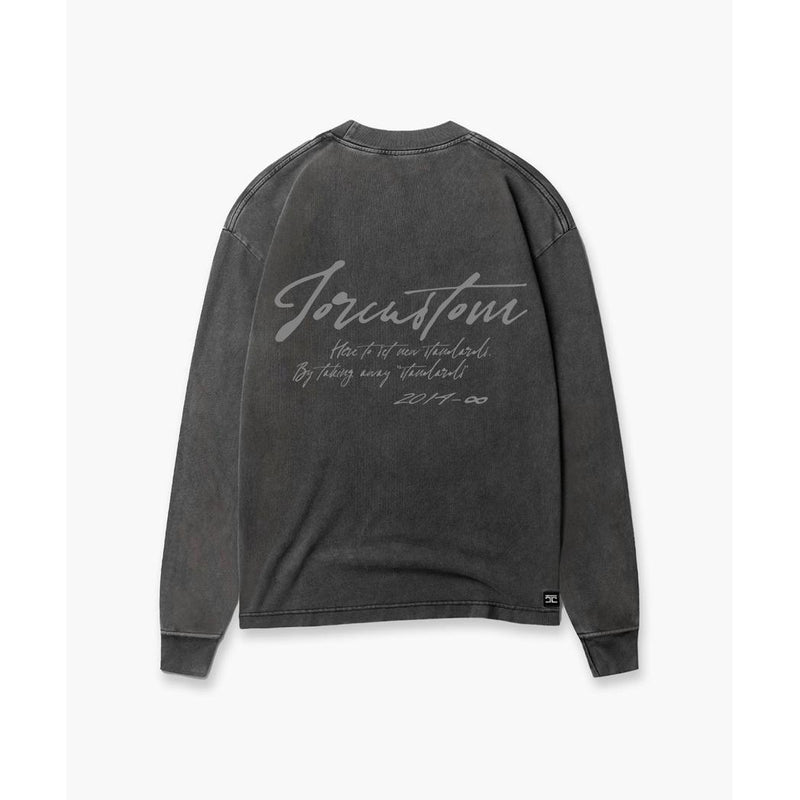 New Standards Longsleeve Tee Acid/Grey-Jorcustom-Mansion Clothing