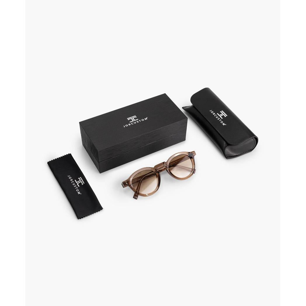 Noa Sunglasses Brown-JORCUSTOM-Mansion Clothing