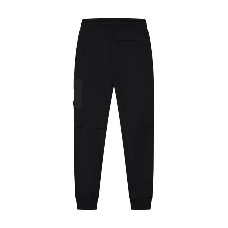 Nylon Pocket Sweatpants Black-Malelions-Mansion Clothing