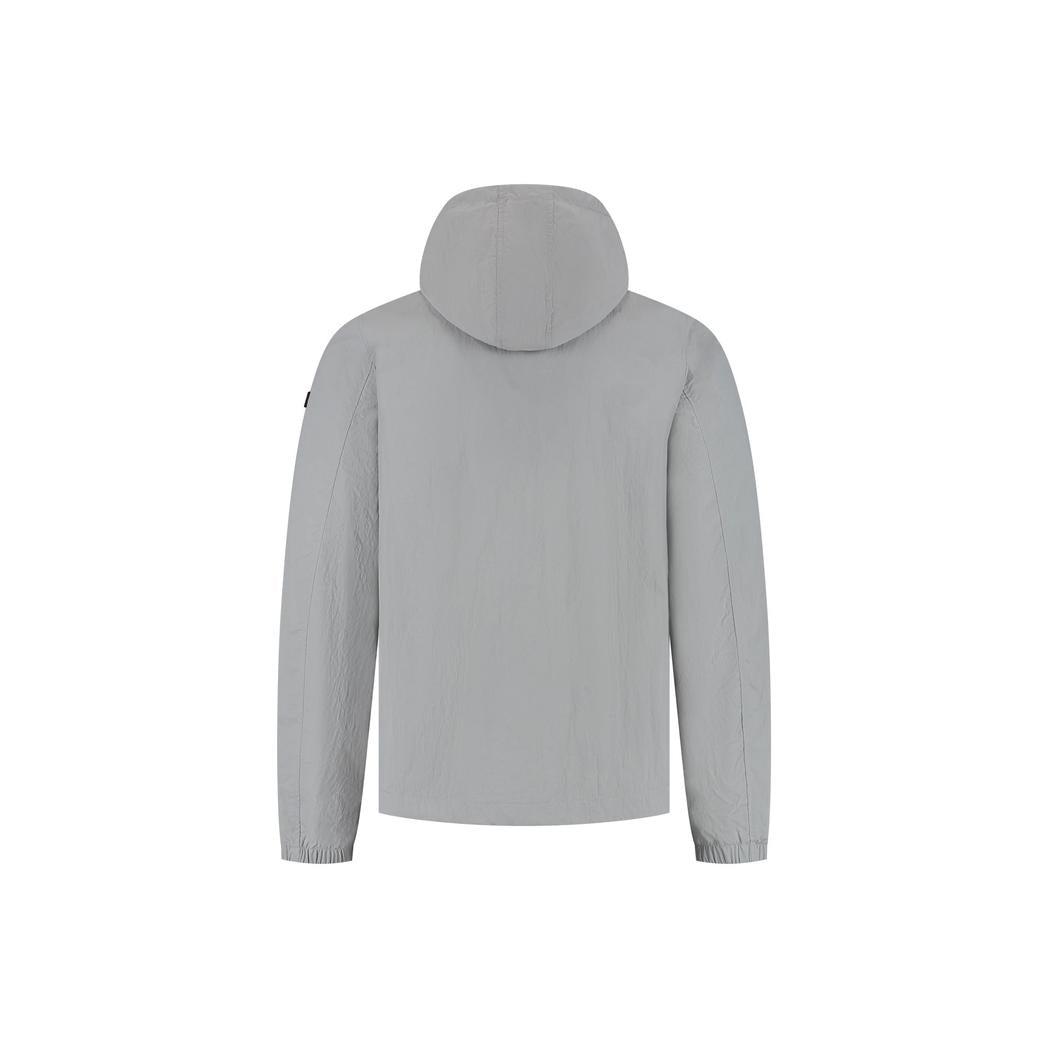 Nylon Windbreaker Pearl Grey
