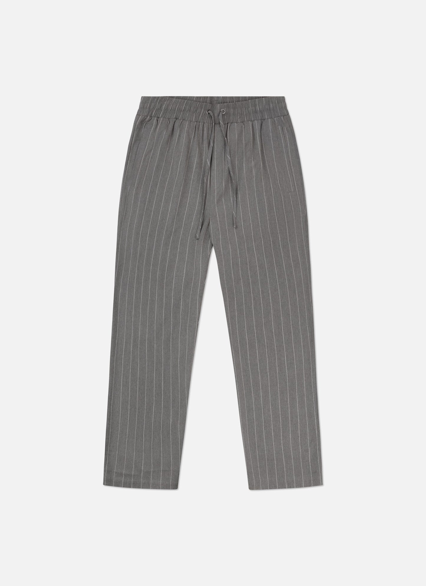Pin Stripe Joggers Grey