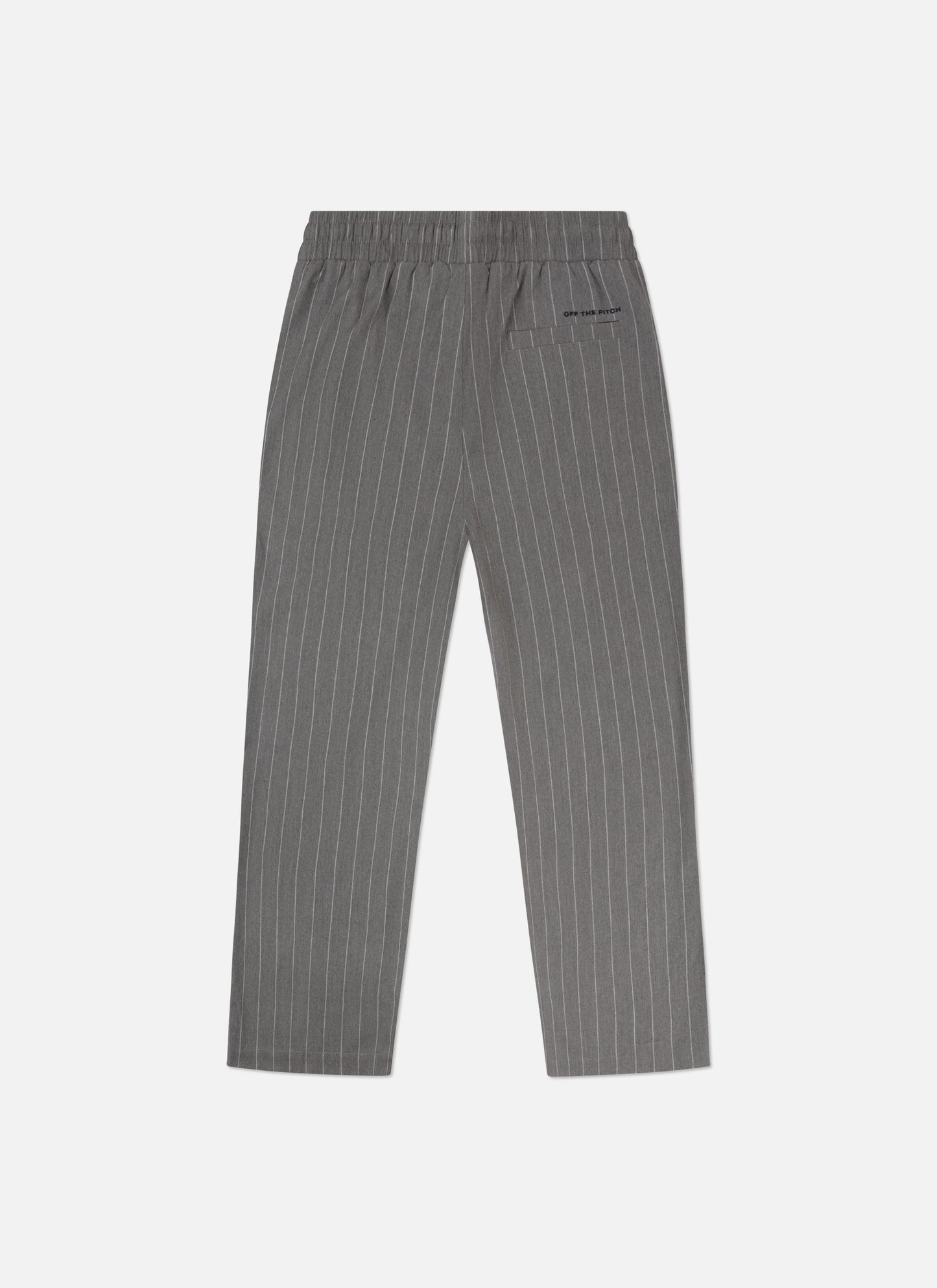 Pin Stripe Joggers Grey