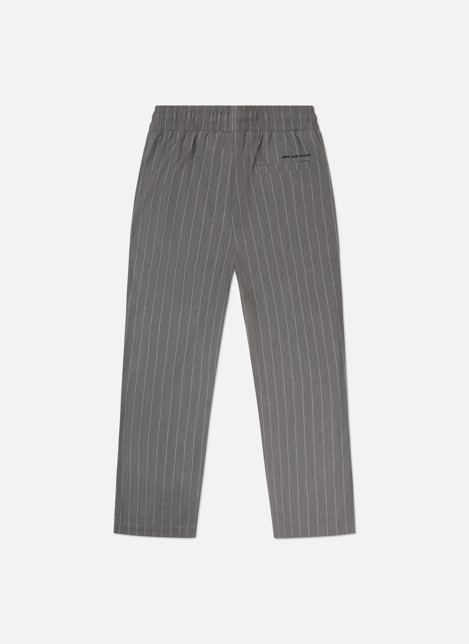 Pin Stripe Joggers Grey