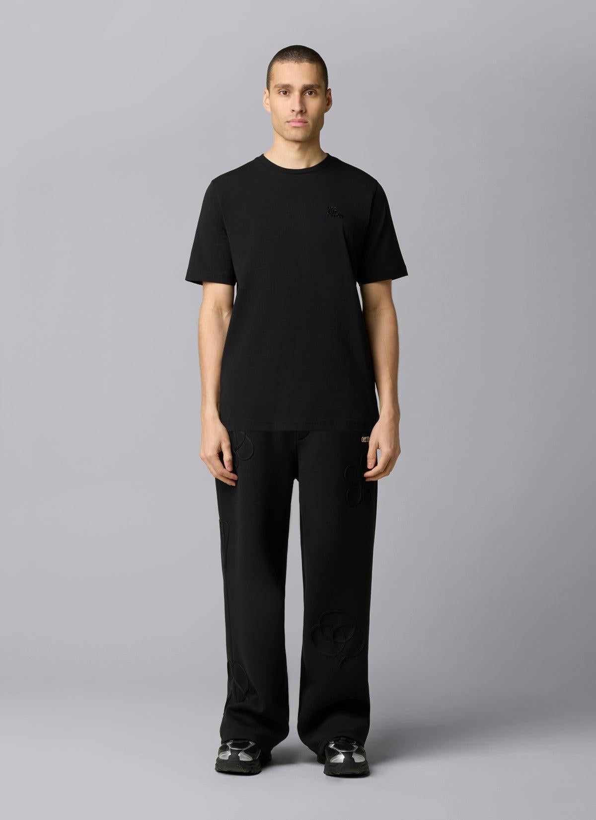 Palm Oversized Tee Black