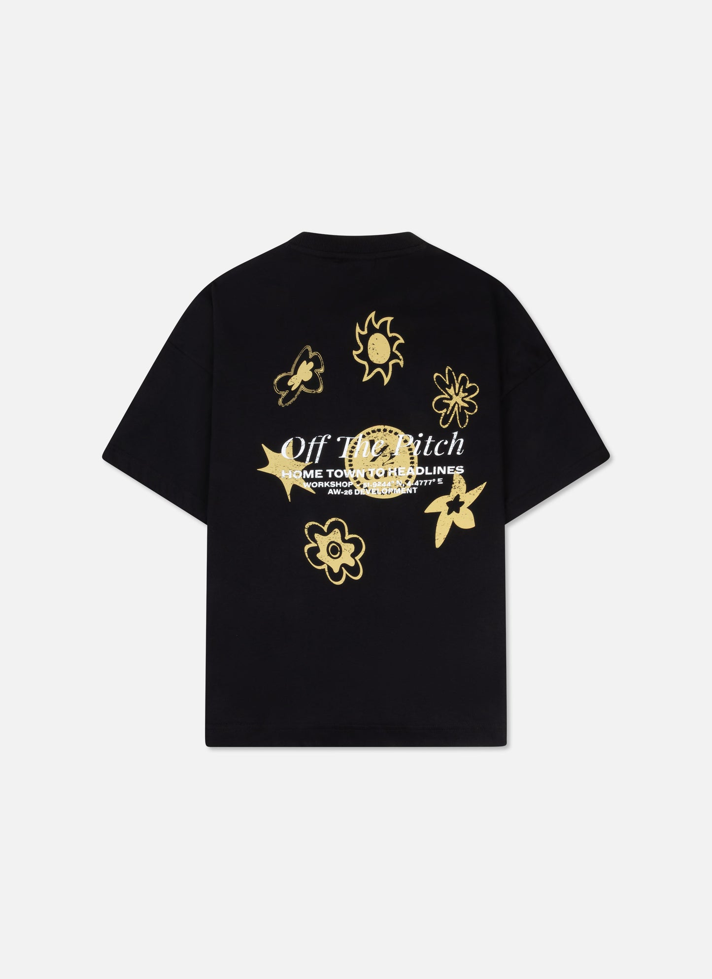 Sensi Oversized Fit Tee Black