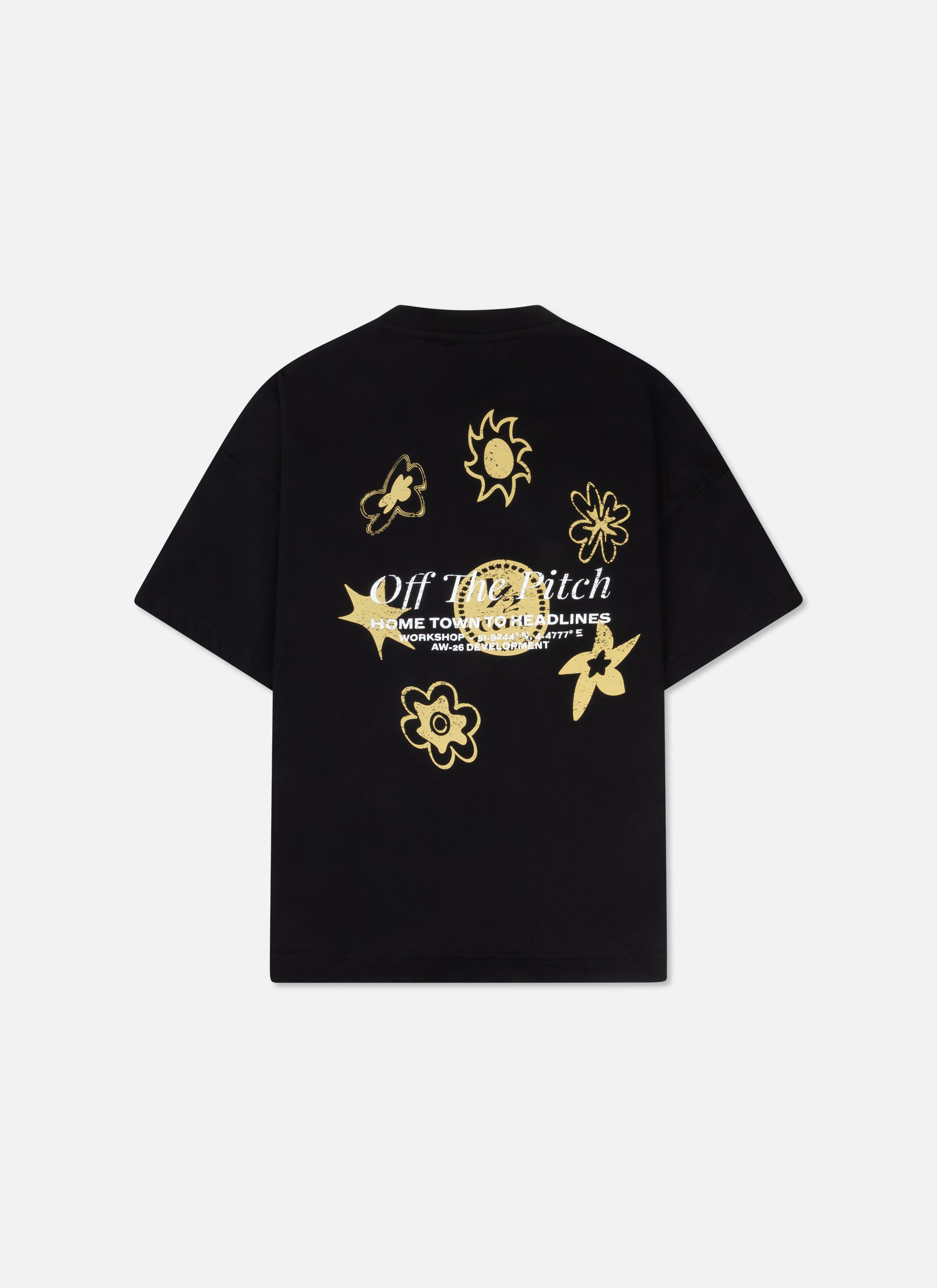 Sensi Oversized Fit Tee Black