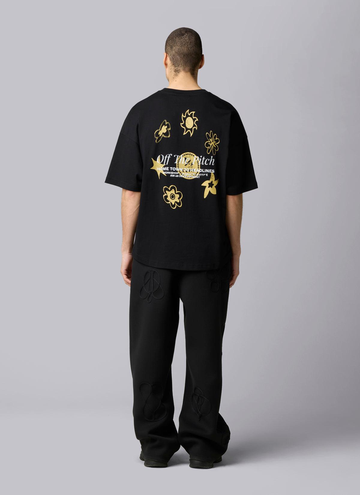 Sensi Oversized Fit Tee Black