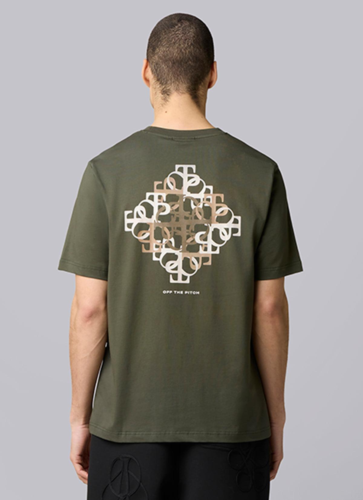 Pendant Regular Fit Tee Dark Olive
